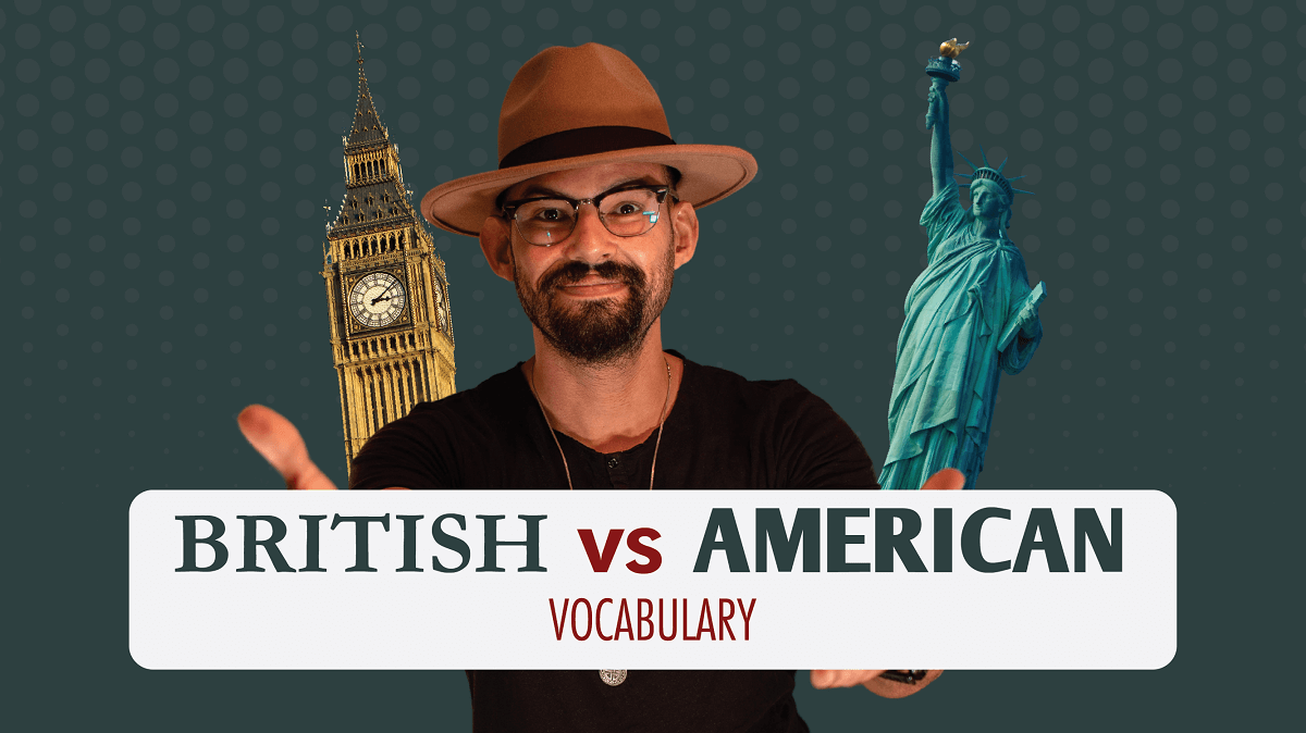 British Vs American Vocabulary English With Nab